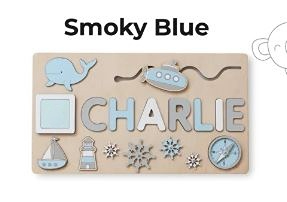 smoky blue(1-6letter