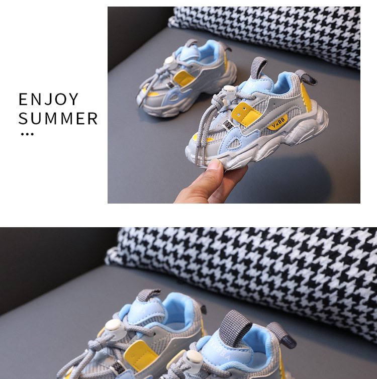 1-6 Year Boys Sneakers 3 Color Comfortable Breathable Girls Shoes for Kids Sport Baby Running Shoes Fashion Toddler Infant Shoes